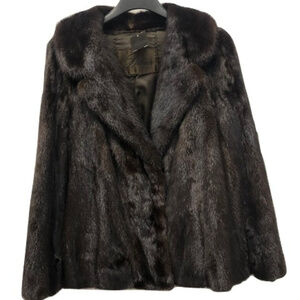 Dittrich Furs Vintage Hip Length Fur Coat, Size M